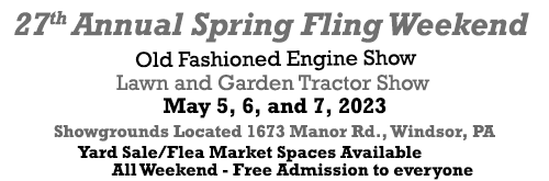 27th Annual Spring Fling Weekend